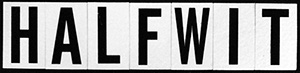 HALFWIT Logo
